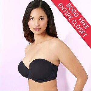 Wacoal Strapless Full Busted Underwire Bra 40F (40DDD)